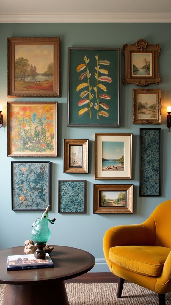 creative gallery wall arrangements