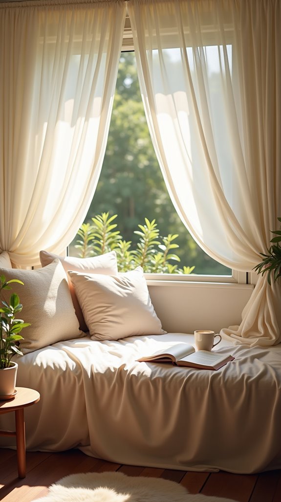 dreamy reading retreat canopy