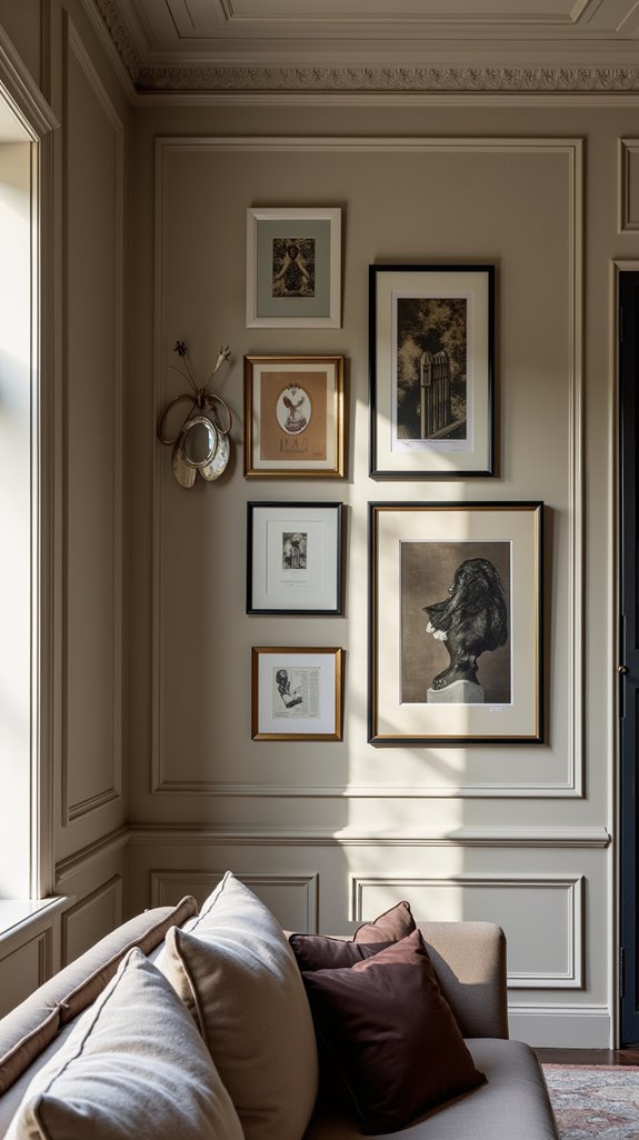 elegant art display techniques