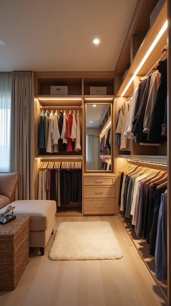 elevate closet lighting experience