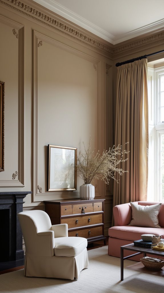 enhance space with moulding