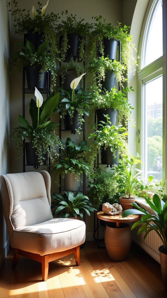 indoor plant divider benefits
