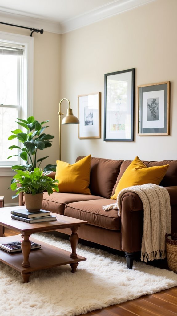 inviting ambiance with plants