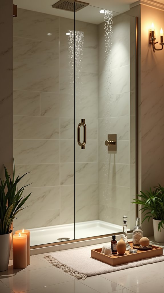 serene shower experience enhancements