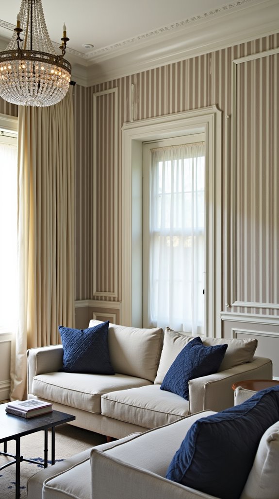 timeless elegance with stripes