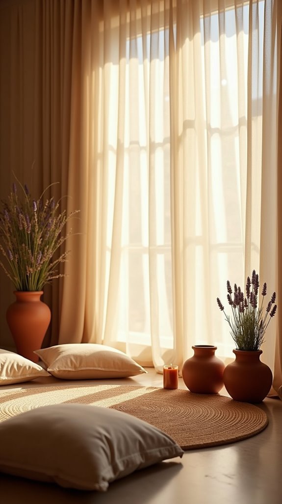tranquil sanctuary for reflection
